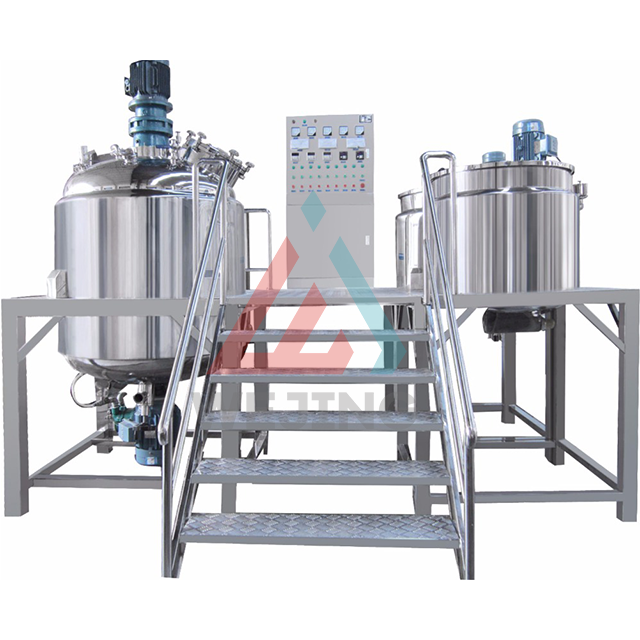 Fabrieksaanpassing Kosmetiese room kantelende vakuumhomogenisatormenger