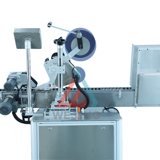 Ho&euml;spoed outomatiese ampere botteletiketteringsmasjien