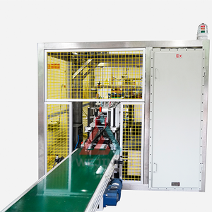 เครื่องบรรจุกล่องอัตโนมัติสำหรับสายการบรรจุสเปรย์ 