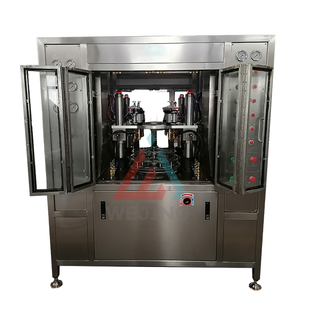 Dwuczęściowy automatyczny inflator do linii rozlewu aerozoli 