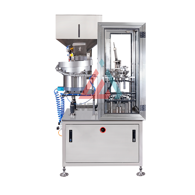 Mesin Penekan Muncung Automatik untuk Talian Pengisian Aerosol Automatik Penuh