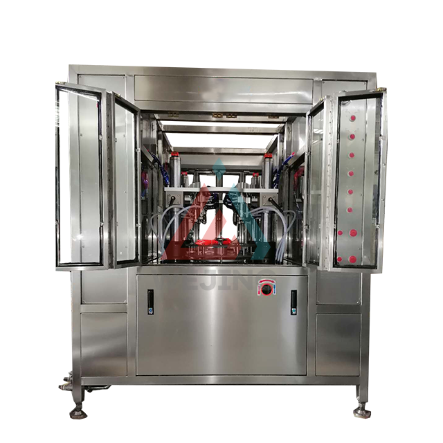 Automatyczna maszyna do napełniania z podw&oacute;jną jednostką do linii napełniania aerozolami