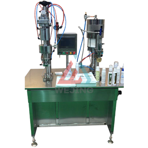 Halvautomatisk pose p&aring; ventilp&aring;fyldningsmaskine til olivenoliespray