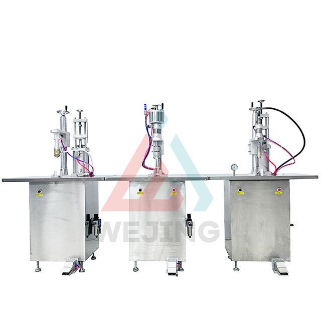 เครื่องบรรจุละอองลอยกึ่งอัตโนมัติในอาหารและเครื่องดื่ม