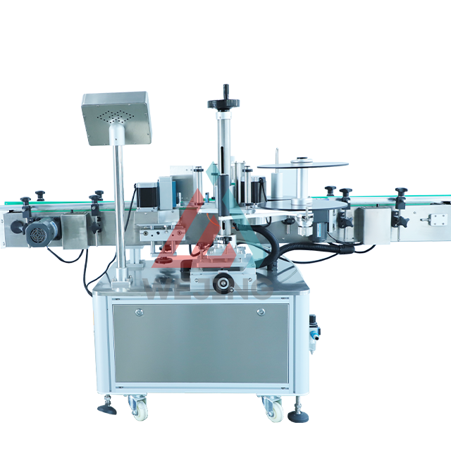 गोल बोतलों के लिए स्वचालित लेबलिंग मशीन 