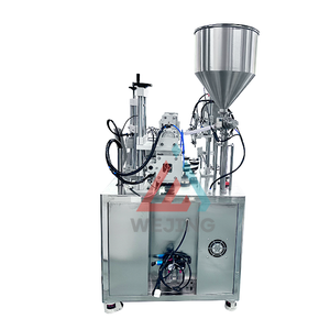 High Speed ​​Semi Automatic Laser Tube Filling And Sealing Machine para sa Cosmetic Industry