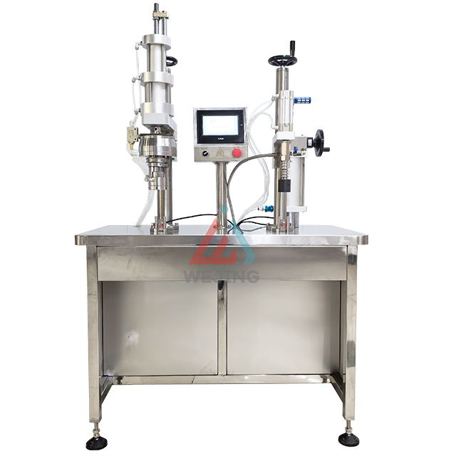 PLC valdymo pusiau automatinis maišelis ant vožtuvo užpildymo mašinos 