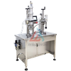ထိန်းချုပ်လုပ်ဆောင်ချက်ပါရှိသော PLC Semi-Automatic Bag-on-Valve Filling Machine