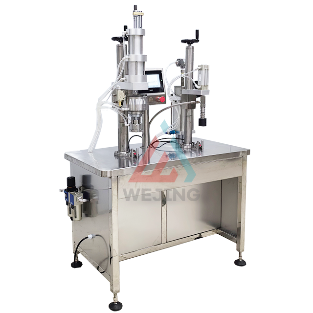 P&oacute;łautomatyczna maszyna do napełniania work&oacute;w na zaworach PLC z funkcją sterowania