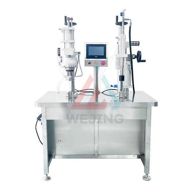 P&oacute;łautomatyczna torba BOV na maszynie do napełniania zawor&oacute;w do produkt&oacute;w w aerozolu Sprzedaż bezpośrednia chińskiego producenta 