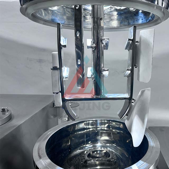 10L Emulgator Menger Ho&euml; Skuif Vakuum Emulgeer Menger met Hidrouliese Opheffing