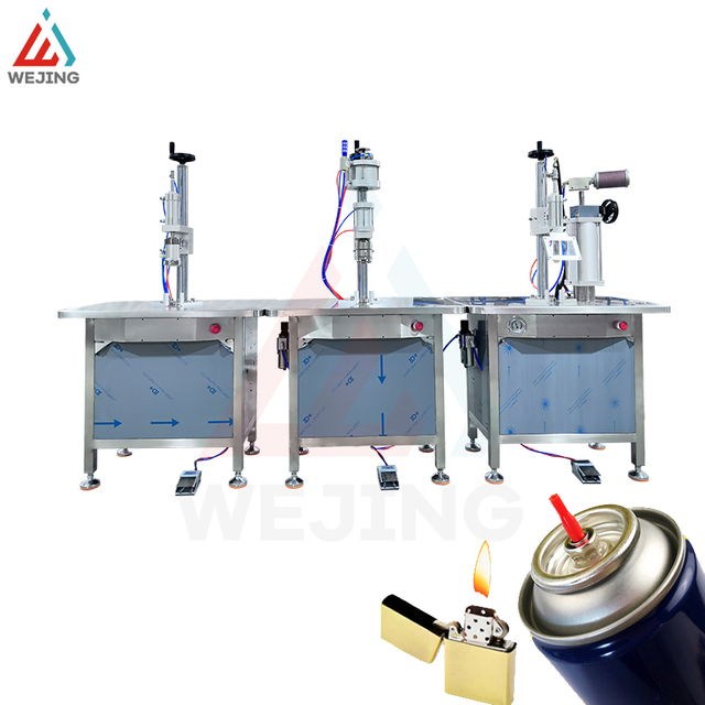 دستگاه پرکن گاز بوتان نیمه اتوماتیک 