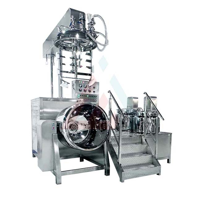 Zavod Qiyməti Kosmetik Vakuum Homogenizator Mikser Qarışdırma Avadanlığı