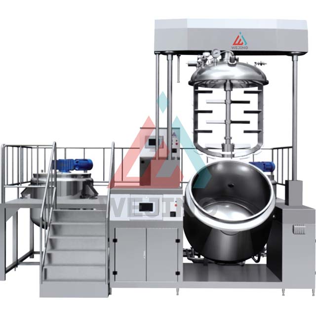 Vacuum Homogenizer Emulgator Body Lotion Gesigroom Making Machine Met Bo Homogenizer