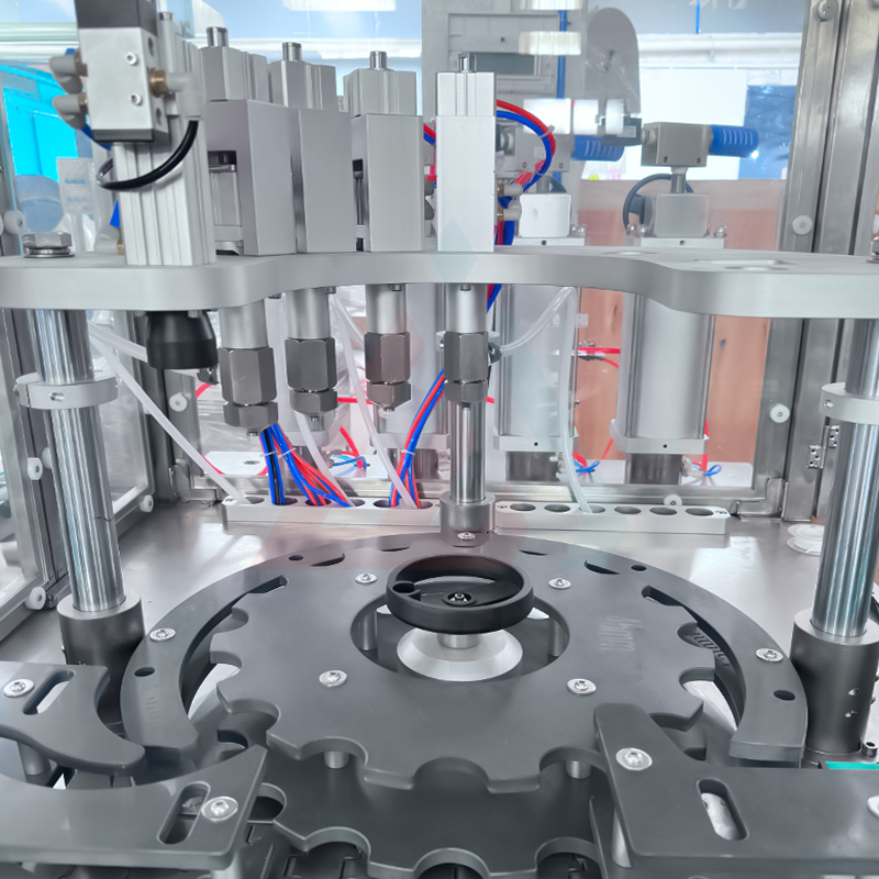 Лінія аўтаматычнай машыны для напаўнення аэразоляў базавага тыпу 