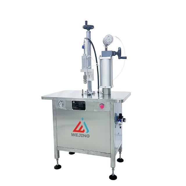 Semi Automatic Aerosol Gas Filling Machine Para sa Aerosol Spray Cans