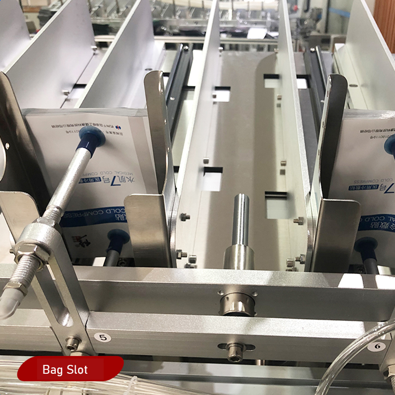 เครื่องบรรจุมาส์กหน้า 6 หัวสำหรับมาส์กหน้าเพื่อความงาม 