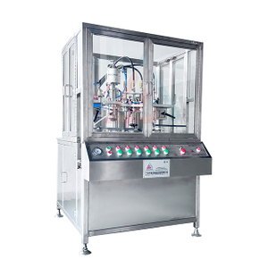 Машина за пуњење гасних резервоара пећи за картице Аеросол спреј машина за пуњење