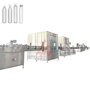 Hava Təravətləndirici Dezodorant &uuml;&ccedil;&uuml;n Y&uuml;ksək S&uuml;rətli Aerozol Doldurma Qapaq Maşını Aerozol Sprey Qutuları &uuml;&ccedil;&uuml;n Uyğundur