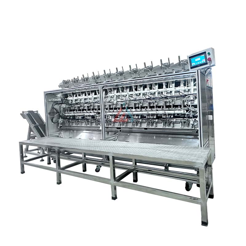 Balic&iacute; stroj na plněn&iacute; pleťov&yacute;ch masek 10 hlav na prodej 