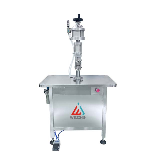 सानो व्यवसाय अर्ध स्वचालित एयरोसोल क्यान फिलिंग मेसिन एयर फ्रेसनर स्प्रे क्यान फिलिंग मेसिन