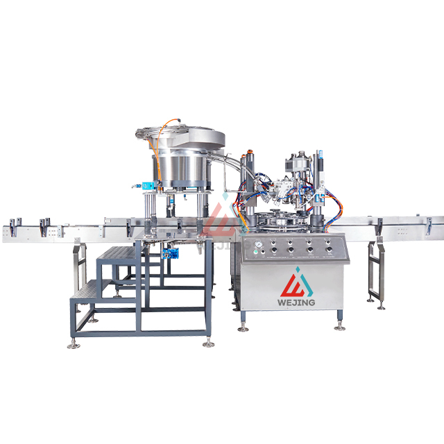 Kartuş Gaz Dolum Kapama Makinesi i&ccedil;in Kartuş Valf Ekleme Makinesi 4200 Kutu / Saat 