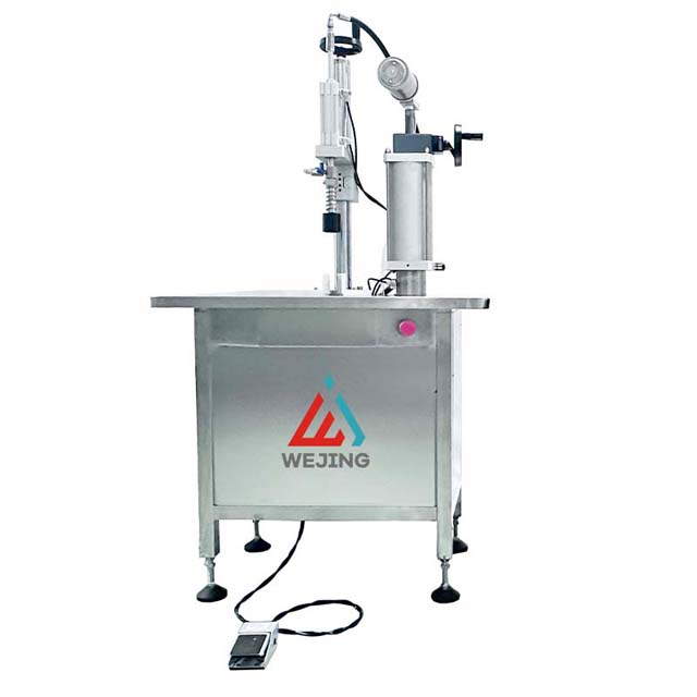 Bag BOV wedi'i Customized Ar Falf Peiriant Llenwi Hylif Erosol Lled Awtomatig