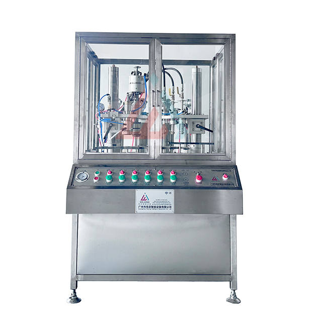 پورٹیبل چولہے کے لیے مکمل خودکار کارتوس گیس بھرنے والی مشین